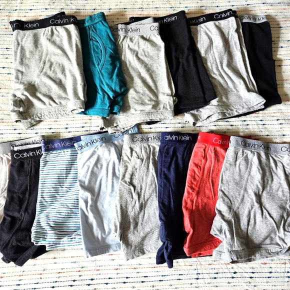 Calvin Klein Accessories Lot Of 4 Pairs Calvin Klein Boys Boxer
